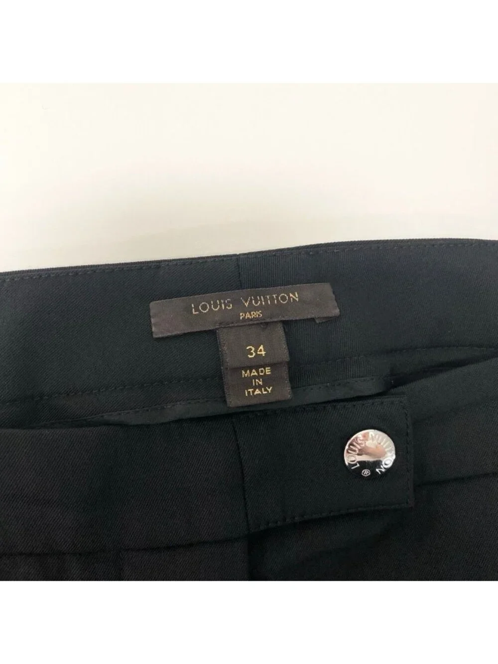 Louis Vuitton Eh1 Skinny Pants Contrast
